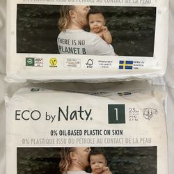 Eco By Naty Diapers Size 1