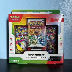 Pokémon First Partner Illustration Collection Series 1