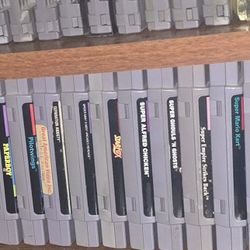 Super Nintendo SNES games