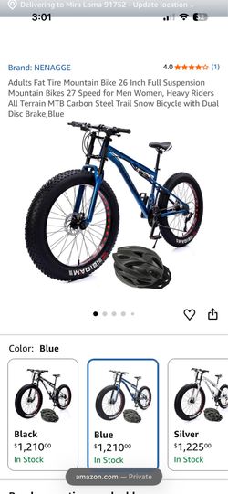 selling 2 bikes - fat tire - trail bike