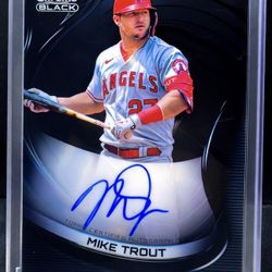 Mike Trout Auto