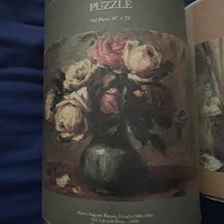 Puzzles: Museum Masterpiece 550 Pc, 18x24