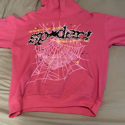 Pink Spider Hoodie