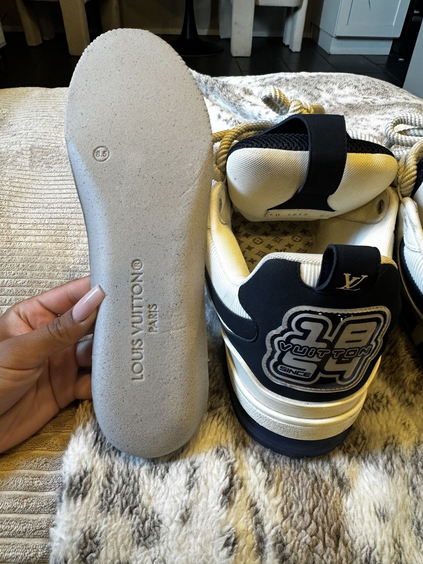 Louis Vuitton Skate Shoes - Marine (SIZE 8.5)