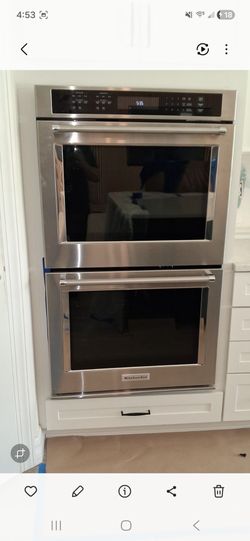 KitchenAid Stainless Steel Double Wall Oven