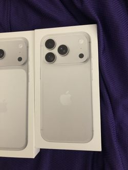 Apple Iphone 18 Pro Silver Unlocked New Sealed