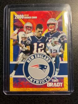 Tom Brady 2000 rookie card