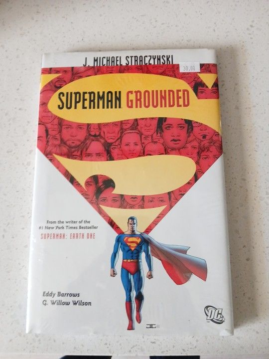 Superman Hard Cover Comic Book
