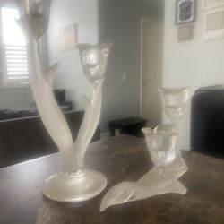 Crystal Candle Holders
