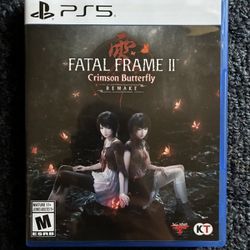 Fatal Frame 2 Crimson Butterfly Remake Ps5