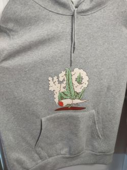 Basic Gray Hoodie 420 Large