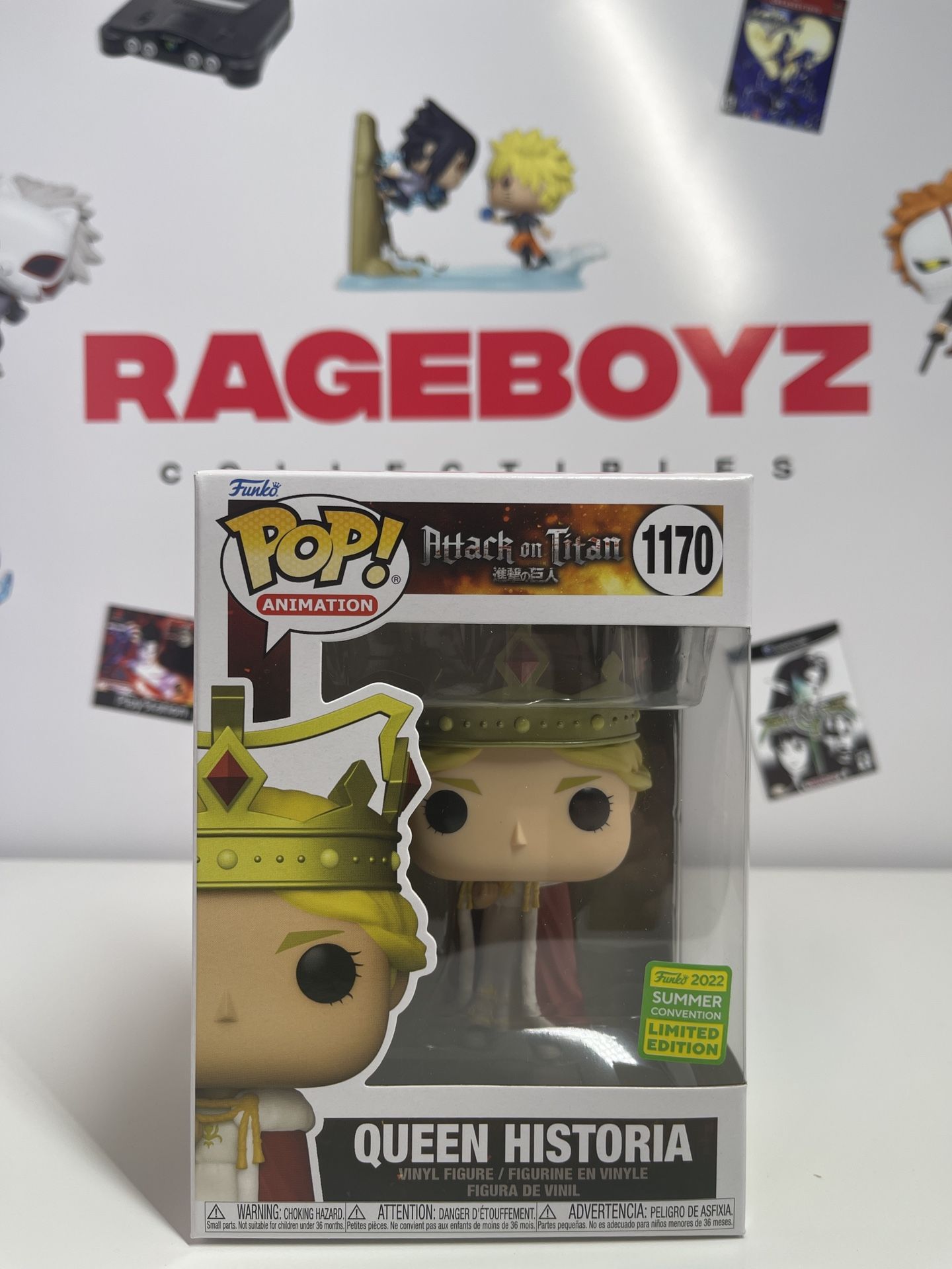 Attack On Titan Historia SDCC Shared Con Exclusive Funko Pop! #1170 - Anime Funko Pop
