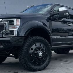 Set 22’ AF Classics Tires 35x12.50r22 Toyo Open Rt+ Leveling Kit 