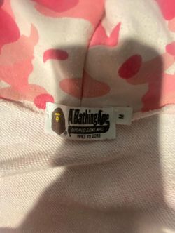Bape Pink Zip Up 