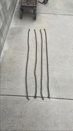 4 Chains w/ Hooks