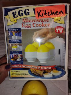 Vintage  as seen on TV egg wave microwave egg cooker