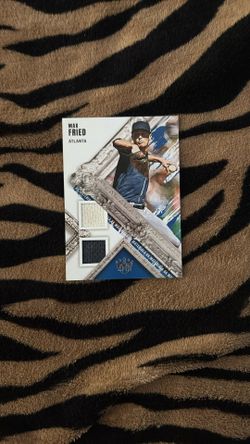 Max Fried Jersey Card