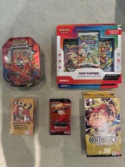 Pokemon and One Piece bundle