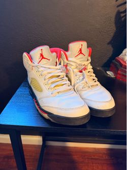 jordan 5 fire red size 11