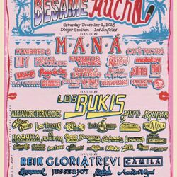 Selling 2-General Admission Tickets To The Bésame Mucho Festival
