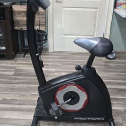 For Sale: Pro-Form 230U Stationary Exercise Bike - Great Condition! Plus weight Bench