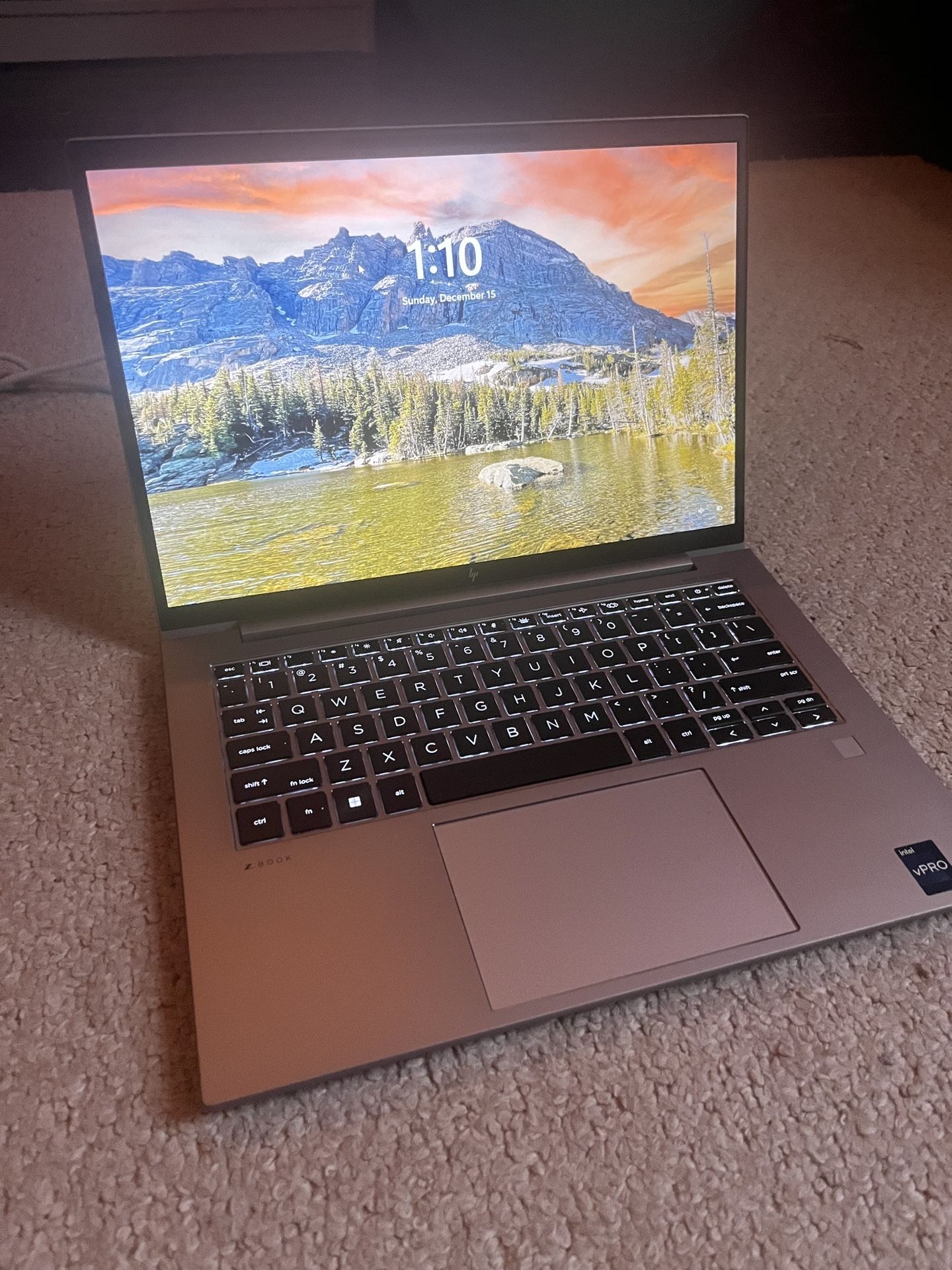 HP ZBOOK LAPTOP 14 w/ OFFICE & WIN 11