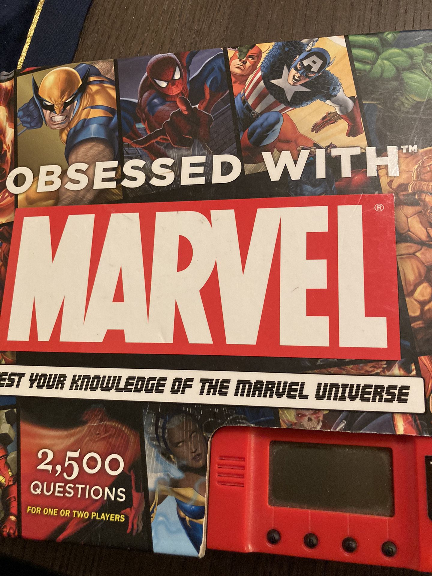 Obsessed With Marvel Test Book.