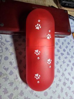 Disney 101 Dalmatian Seasons Greeting Lucky Silicone Watch In Red Container 