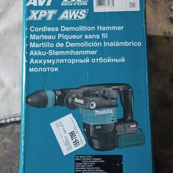 Makita 40v  Cordless Demolition Hammer $650