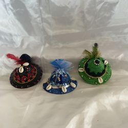 Sombrero, Elegua, Oggun, Yemaya 