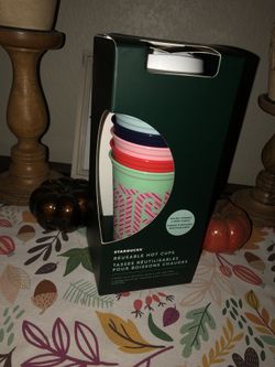 Reusable hot Starbucks cups color change