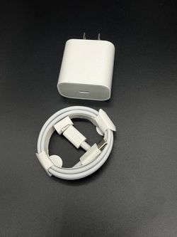 20 watt fast charger USB-C Power Adapter and Cable