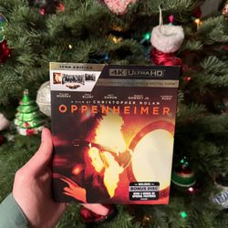 Oppenheimer Icon Edition Walmart Exclusive 4K Ultra HD/Blu-ray Digital Brand New
