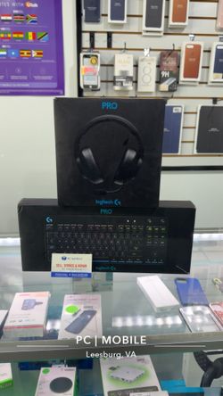 Bundle Logitech G Pro Mechanical Keyboard + Logitech Pro Headset 