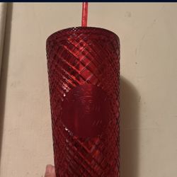 Red Jewel Starbucks Cup