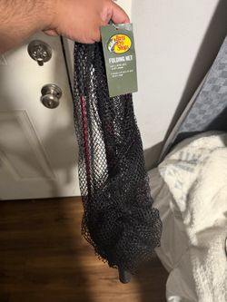 Folding fish net bass pro