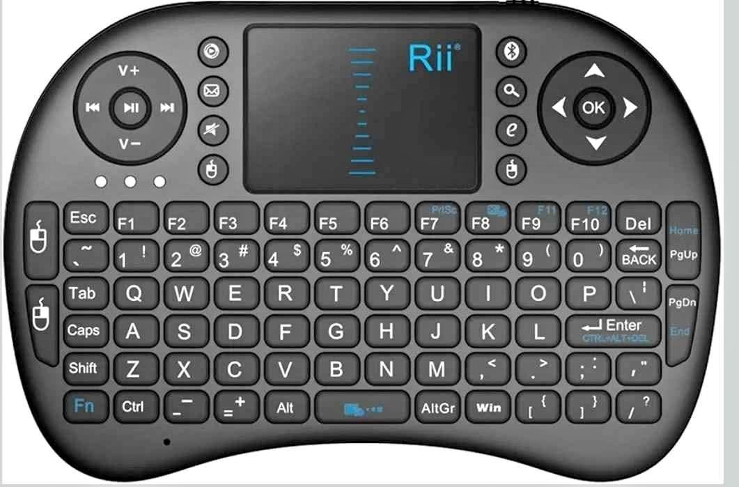 Mini Wireless  Keyboard & Mouse w/Touchpad & QWERTY