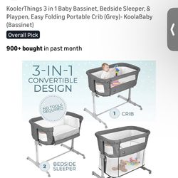 Koola Baby 3-In-1 Bassinet