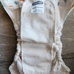 Thirsties Newborn All-in-1 Cloth Diaper Forest
