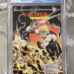 Caliber Presents #1 (1989) CGC 9.6 — O/w to White Pages; 1st The Crow app.