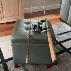 9 ft. Surf Rod,and Large Hurricanecane Reel