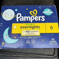 Pampers Swaddlers Overnight Diapers