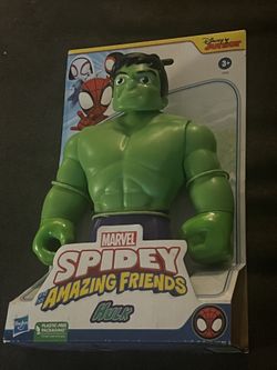 Marvel Spidey and His Amazing Friends Supersized Hulk Action Figure, Super Hero Toy
