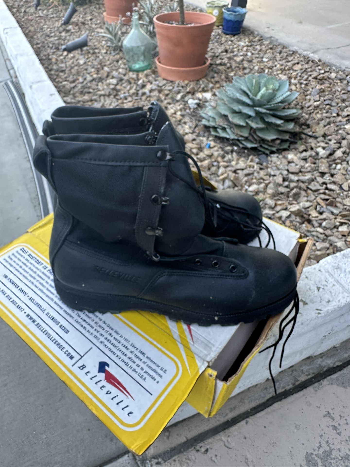 Belleville Black Tactical/Infantry Boots