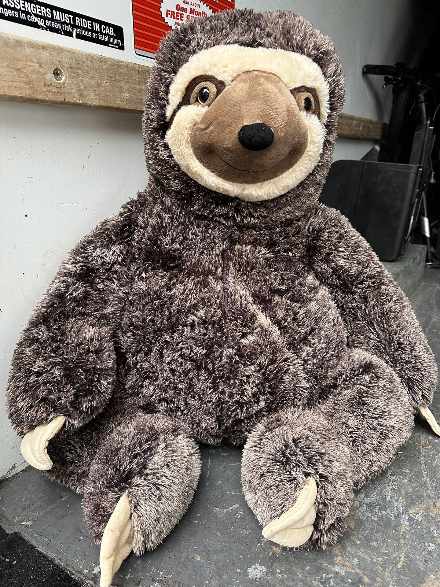 Giant Huggable Stuffed Sloth