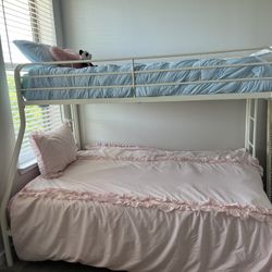 Twin Bunk Bed White