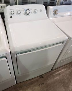 GE GTD45EASJ2WS Electric Front-Loading Vented Dryer Freestanding White