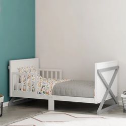 Equinox Toddler Bed with Guardrails By Storkcratt