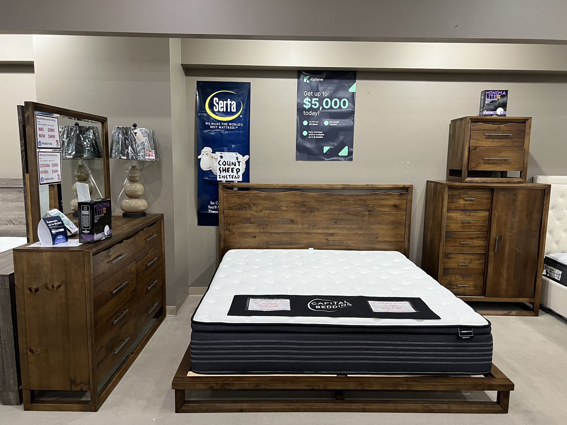🚨BLOWOUT SALE!!🚨 Brand New King Bedroom Group Only $2899.00!!