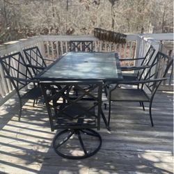 Patio Furniture Table Chairs And Cushions 